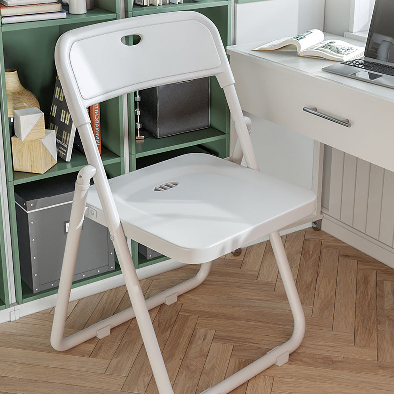 Metal casero contemporáneo que cena la silla lateral sin brazos de la parte posterior abierta de la silla que cena