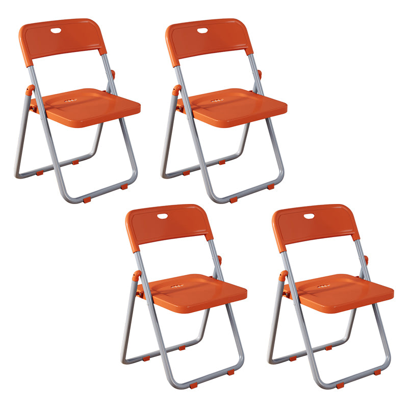 Metal casero contemporáneo que cena la silla lateral sin brazos de la parte posterior abierta de la silla que cena