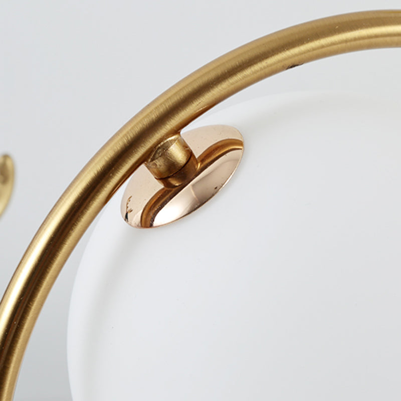 Sfera lampade da tavolo notturno MODERNA 1 comodino leggero in oro