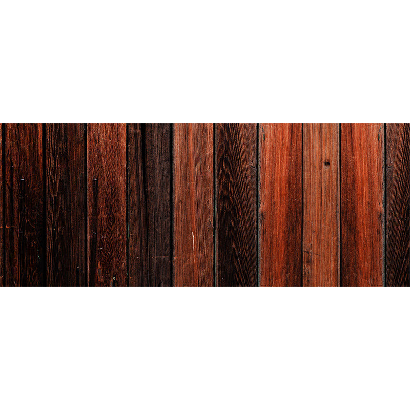 Industrial Style Wood Grain Mural Decorative Mildew Resistant Wall Covering