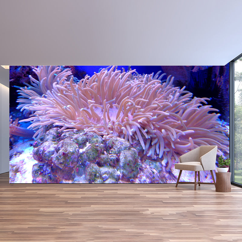 Tropical Beach Style Mural Mildew Resistant Seabed Wallpaper Wall Decor