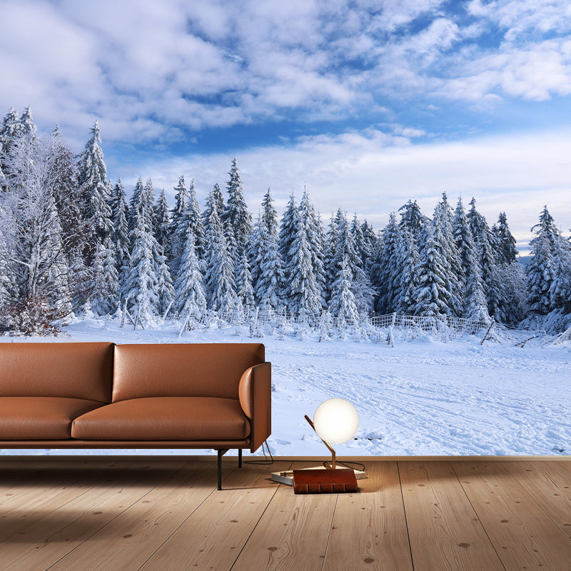 Forest Wall Mural Wallpaper Decorative Mildew Resistant Home Decor