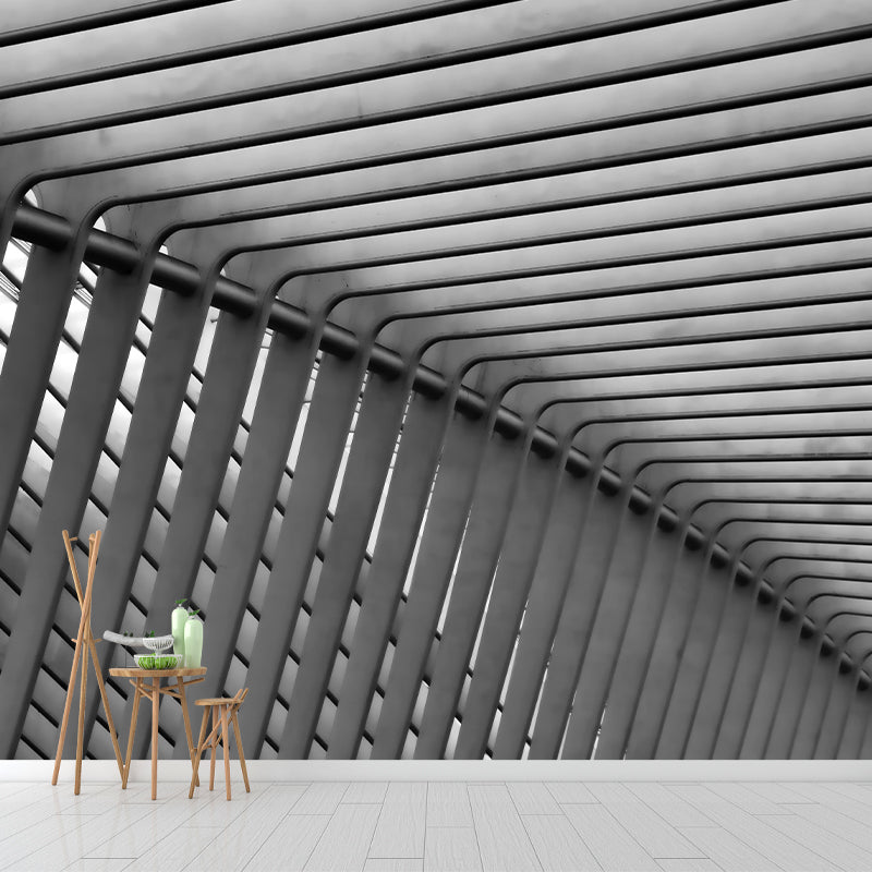 Photography Construction Mural Wallpaper Decorative Mildew Resistant Wall Decor