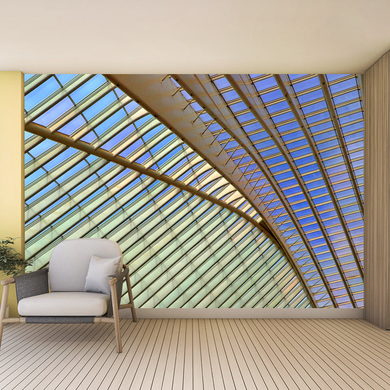 Mildew Resistant Contemporary Construction Mural Decorative for Decoration