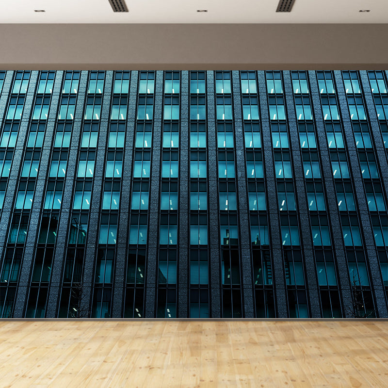 Contemporary Construction Mural Decorative Mildew Resistant Wall Decor