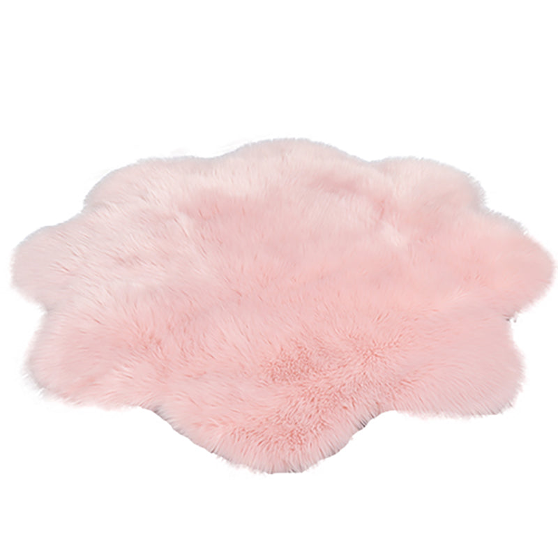 Stilvoller plüsch Teppich Vollfarbener Polyester Teppich Easy Care Teppich für Schlafzimmer