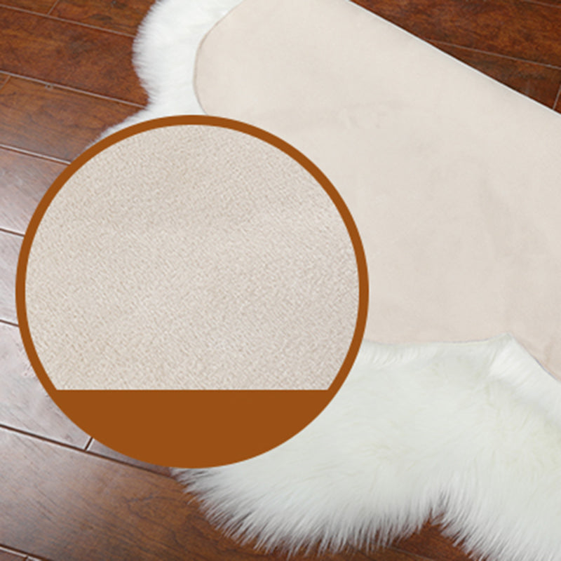 Stilvoller plüsch Teppich Vollfarbener Polyester Teppich Easy Care Teppich für Schlafzimmer