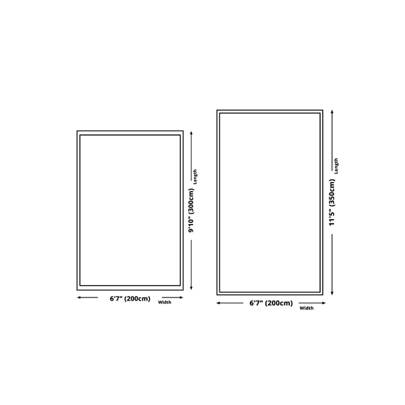 Black Plaid Print Carpet Modern Polyester Area Rug Stain Resistant Rug for Home Decor