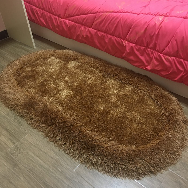Chambre de chambre à coucher en peluche de couleur unie de couleur solide