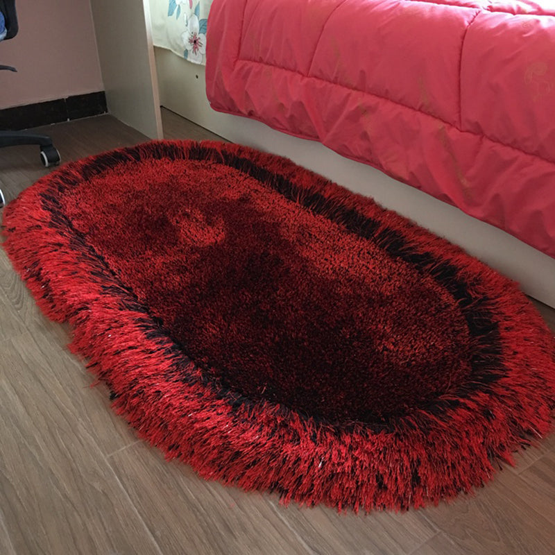 Chambre de chambre à coucher en peluche de couleur unie de couleur solide