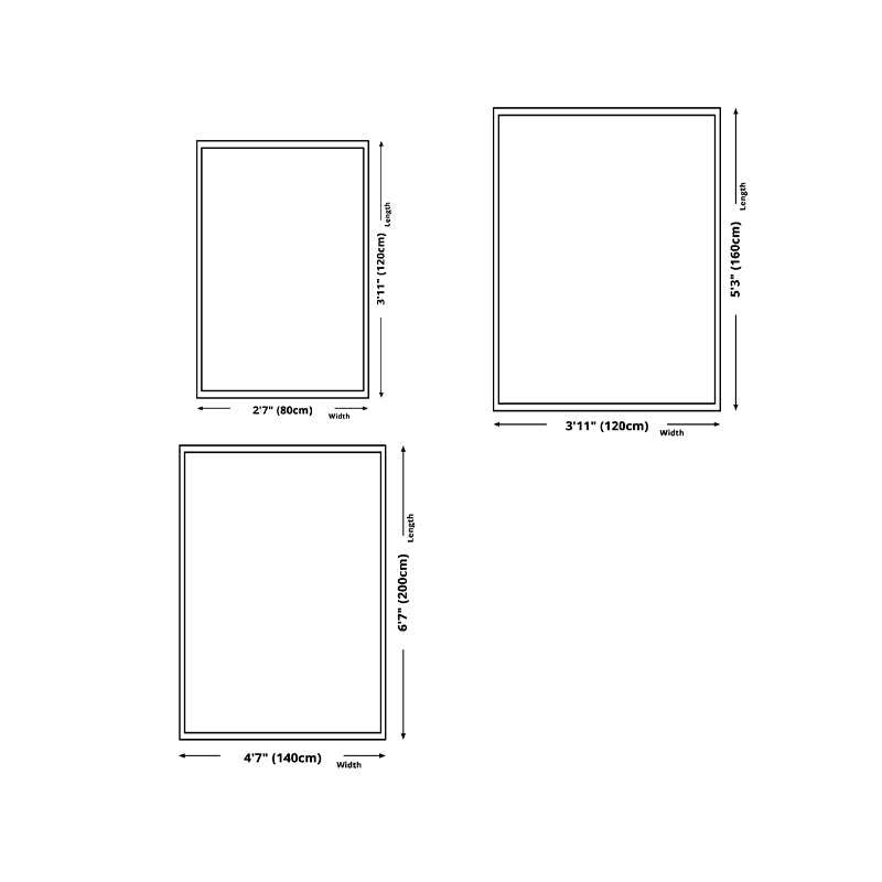 Modern Drawing Room Area Rug Flower Pattern Polyester Area Carpet Stain Resistant Rug