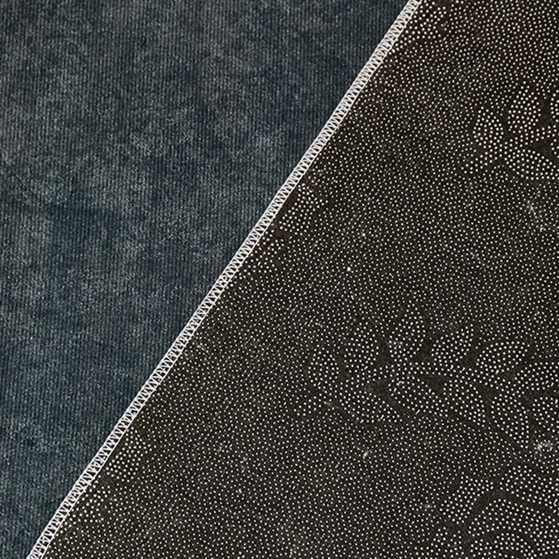 Modern Area Carpet Geometric Area Rug Polyester Home Decor Carpet with Non-Slip Backing