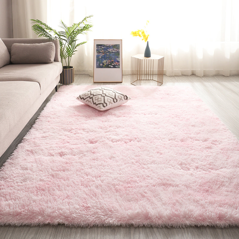 Funky Tie Dye Printed Rug Distinctive Carpet Polyester Anti-Slip Shag Rug for Living Room