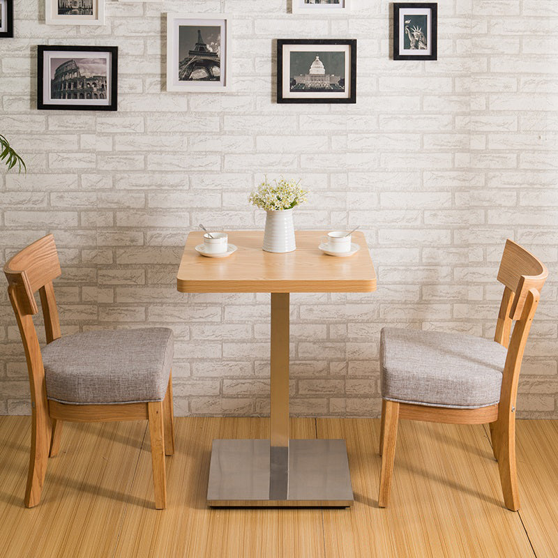Industrial Style Dining Room Table Metal Base Table for Home Kitchen Dinner