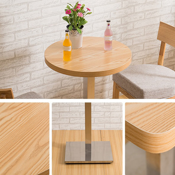 Industrial Style Dining Room Table Metal Base Table for Home Kitchen Dinner