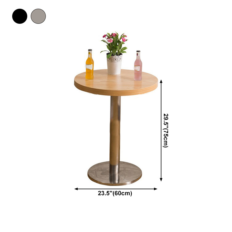 Industrial Style Dining Room Table Metal Base Table for Home Kitchen Dinner