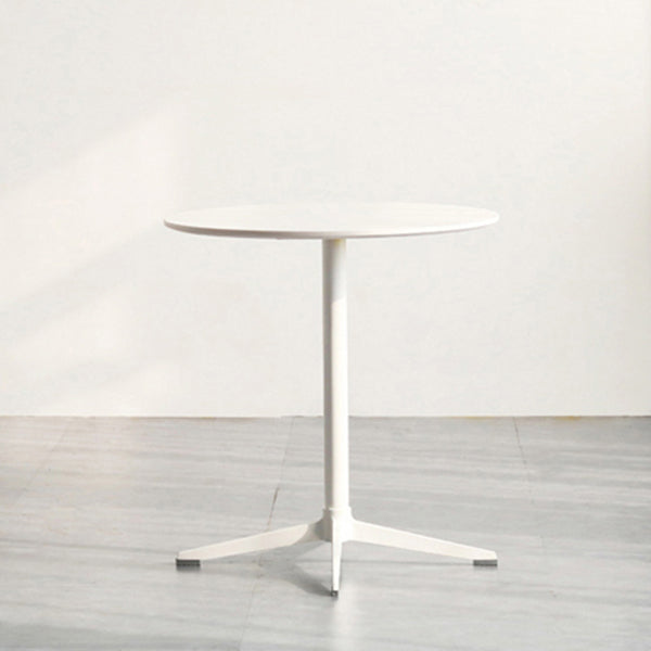 Metaal traditionele luxe ronde eettafel vervaardigd houten binnen tafel voor keuken