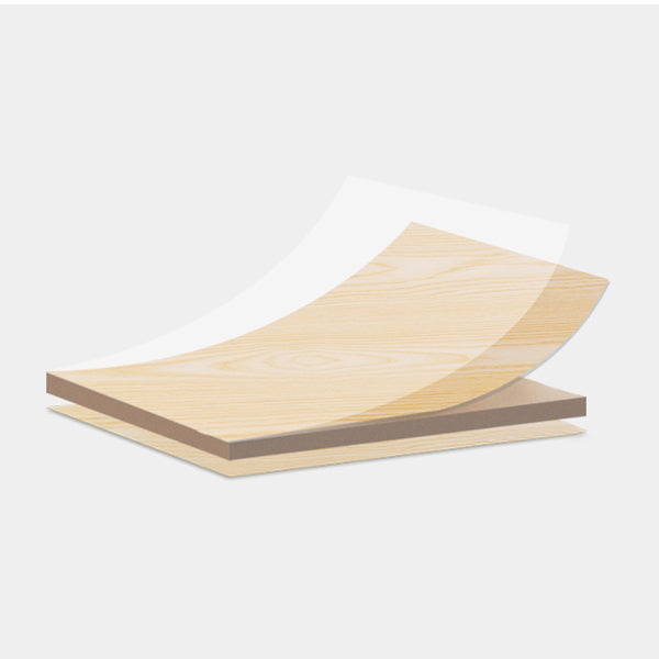 Minimalistische ronde vorm MDF-tafel Standaard eettafel voor keuken