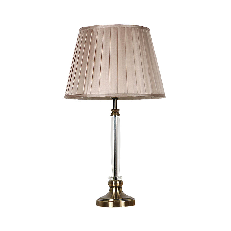 Lumière de nuit en cristal en cristal pli