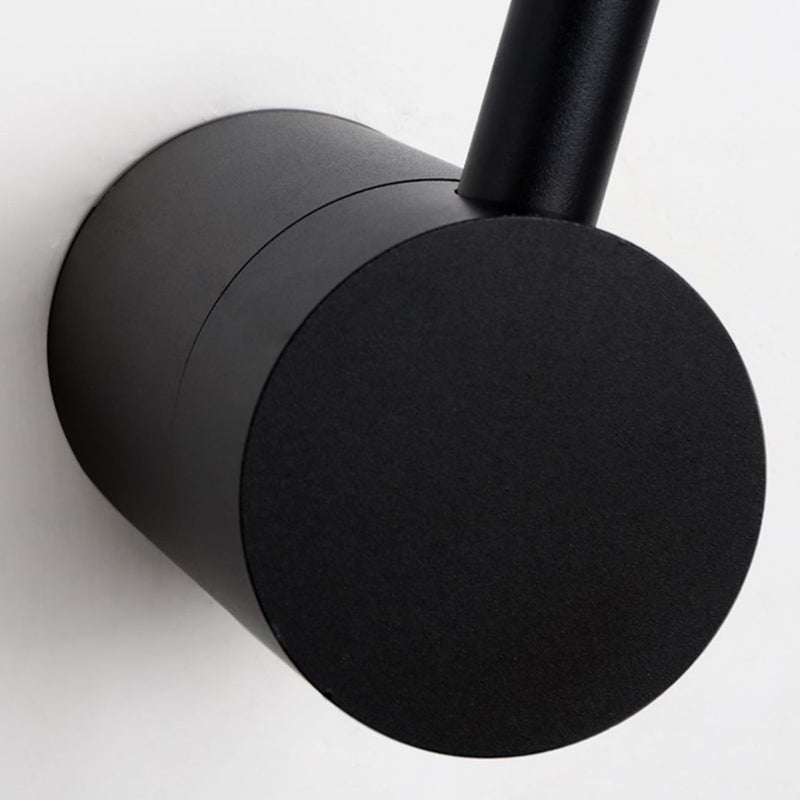 Estilo moderno Luces de apliques de pared lineal 1 Light Wall Lighting Accesors en negro