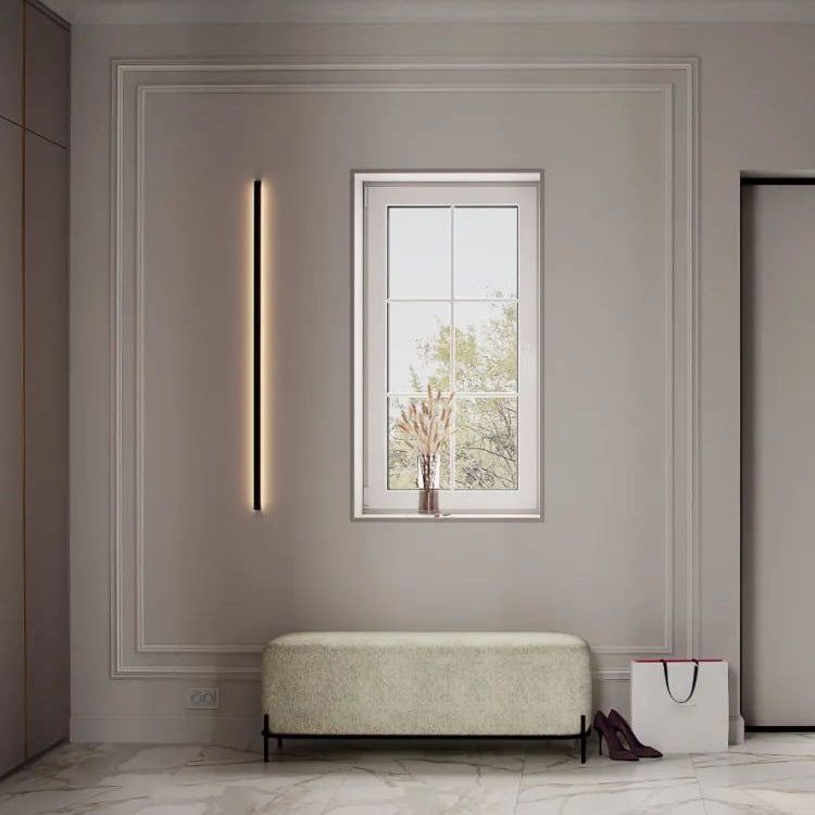 Modern Style Linear Wall Sconce Lights Metal 1 Light Wall Light Sconces