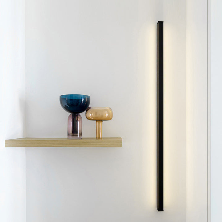 Moderner Stil linearer Wandleuchten Metall 1 Licht Wandleuchte Leuchten