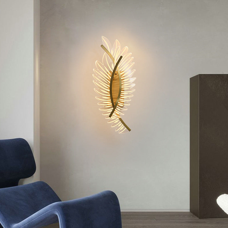 Luces de apliques de pared geométricos de estilo moderno Multi luces Multi Luces Placones de luz