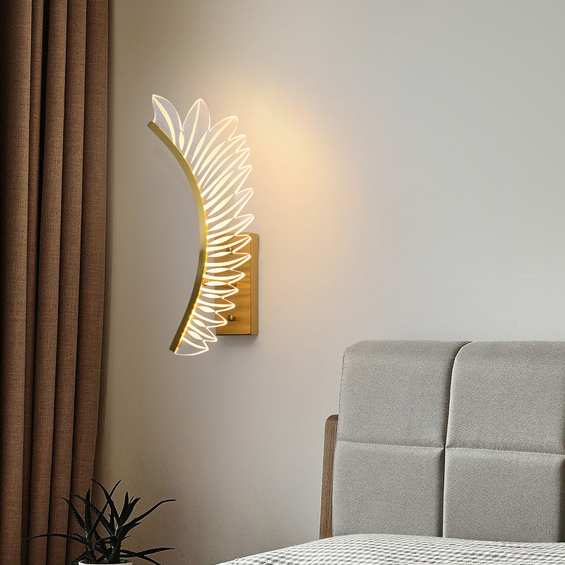 Modern Style Geometric Wall Sconce Lights Metal Multi Lights Wall Light Sconces