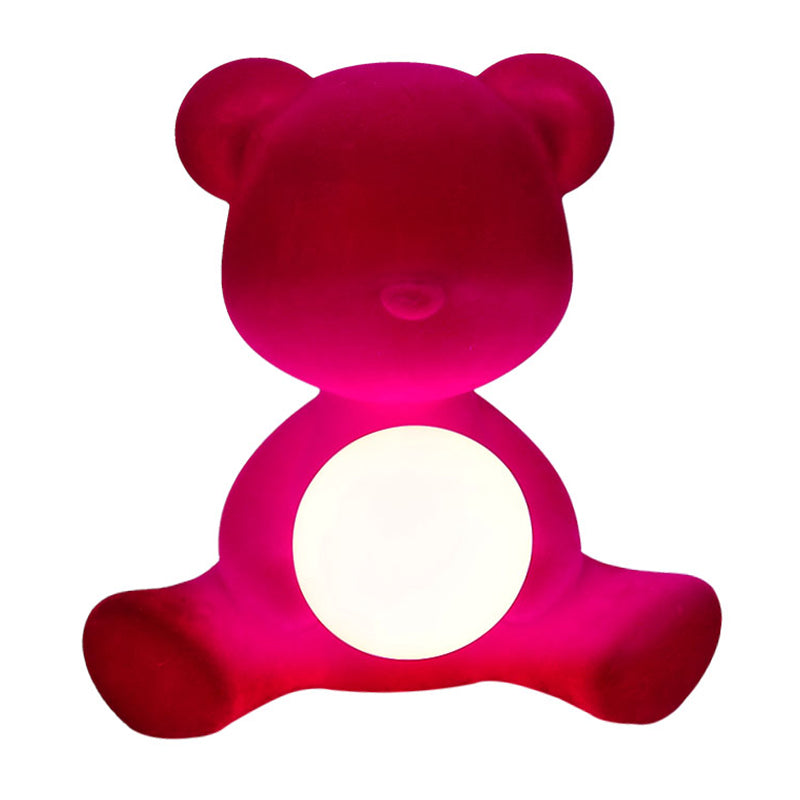 Lampada da tavolo a forma di orso in stile moderno una luce della luce della luce
