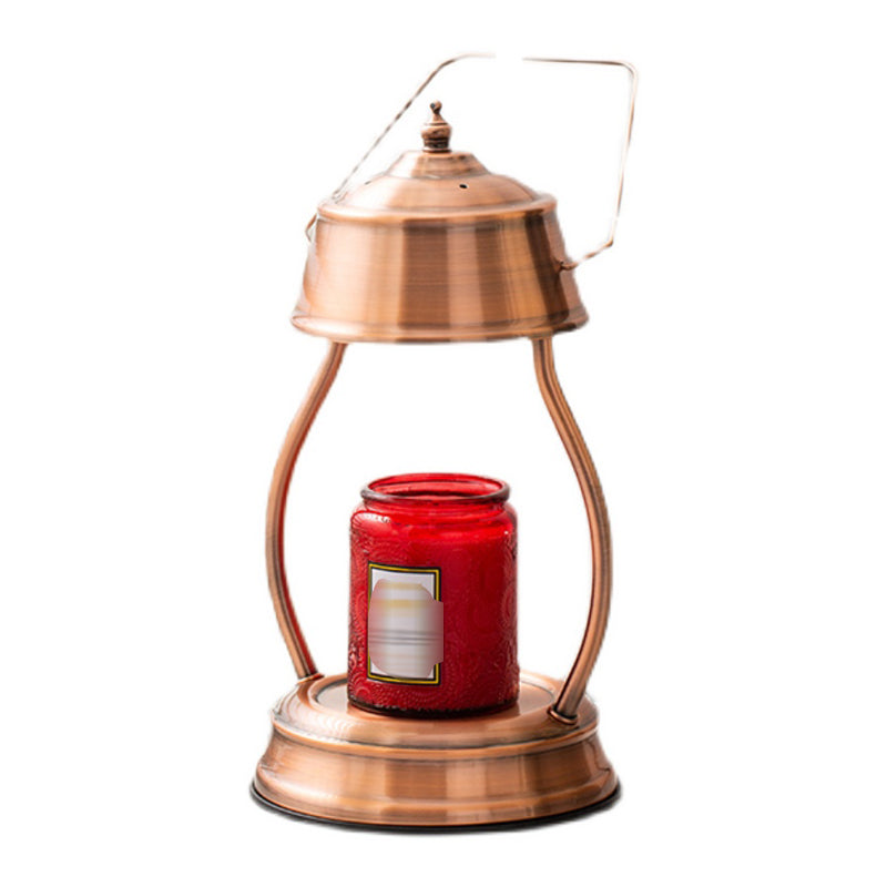 Stile moderno lampada da tavolo a forma unica in metallo una luce da tavolo leggera