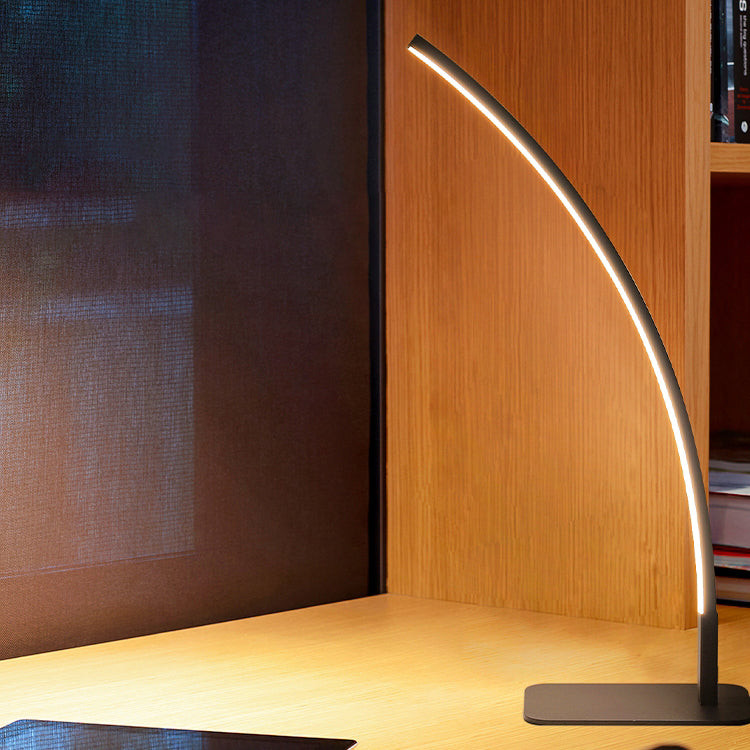 Lineal 1 mesa de luz luz lámparas de mesa de mesa de metal contemporáneas para dormitorio
