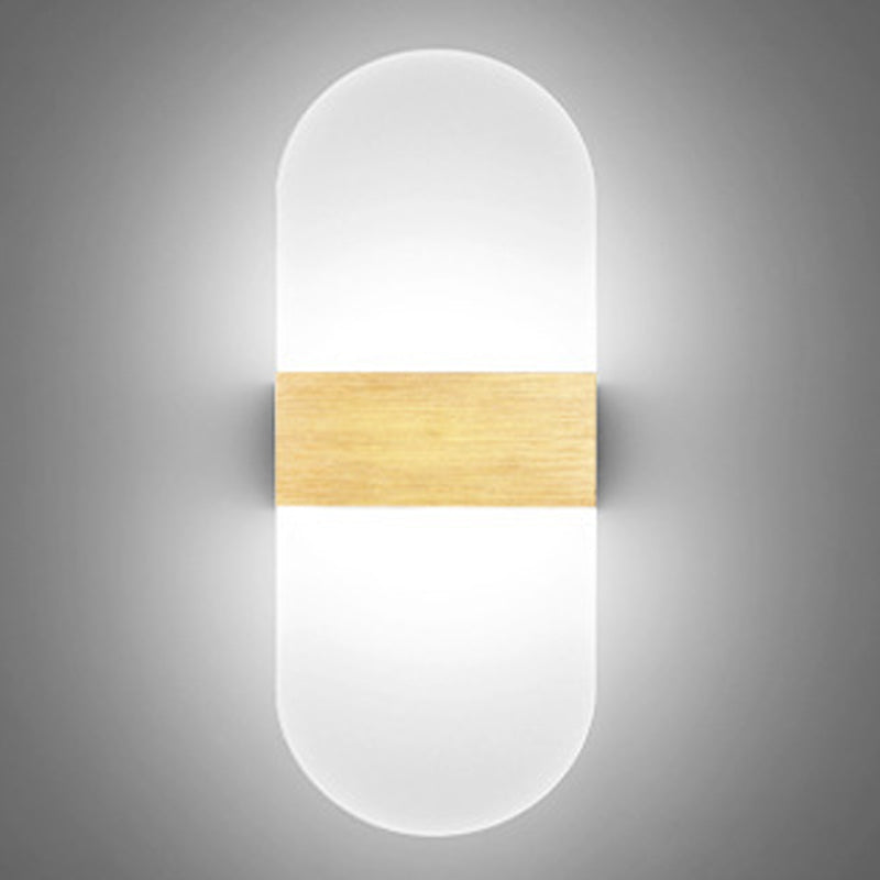 Modern Style Geometric Wall Sconce Lights Metal 1 Light Wall Lighting Fixtures