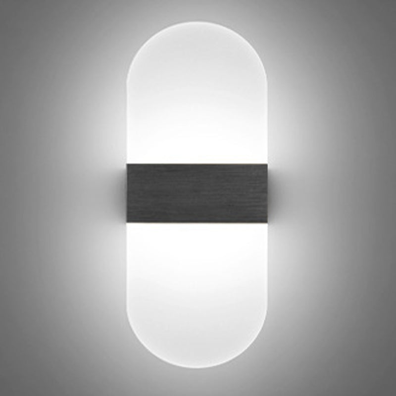 Modern Style Geometric Wall Sconce Lights Metal 1 Light Wall Lighting Fixtures