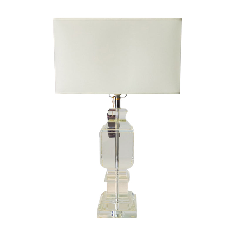 Rectangle moderne LAMPE DE TABLE DE Table