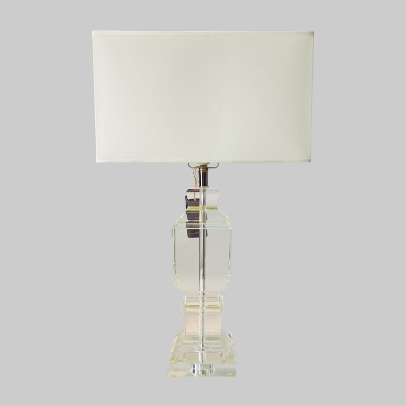 Rectangle moderne LAMPE DE TABLE DE Table