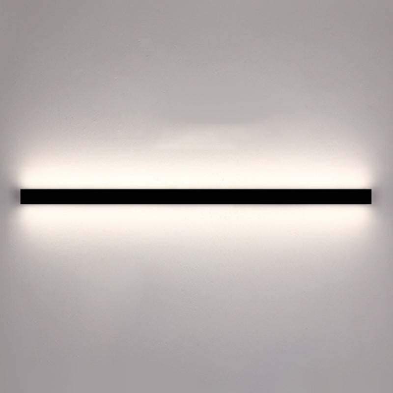 Modern Style Linear Wall Sconce Lights Metal 1 Light Wall Lighting Ideas