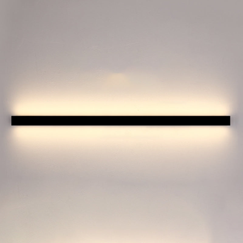 Modern Style Linear Wall Sconce Lights Metal 1 Light Wall Lighting Ideas