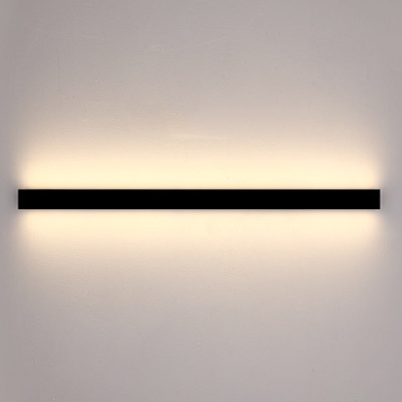 Modern Style Linear Wall Sconce Lights Metal 1 Light Wall Lighting Ideas