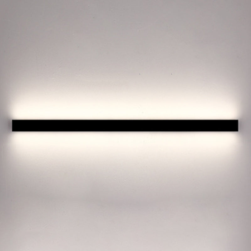 Modern Style Linear Wall Sconce Lights Metal 1 Light Wall Lighting Ideas