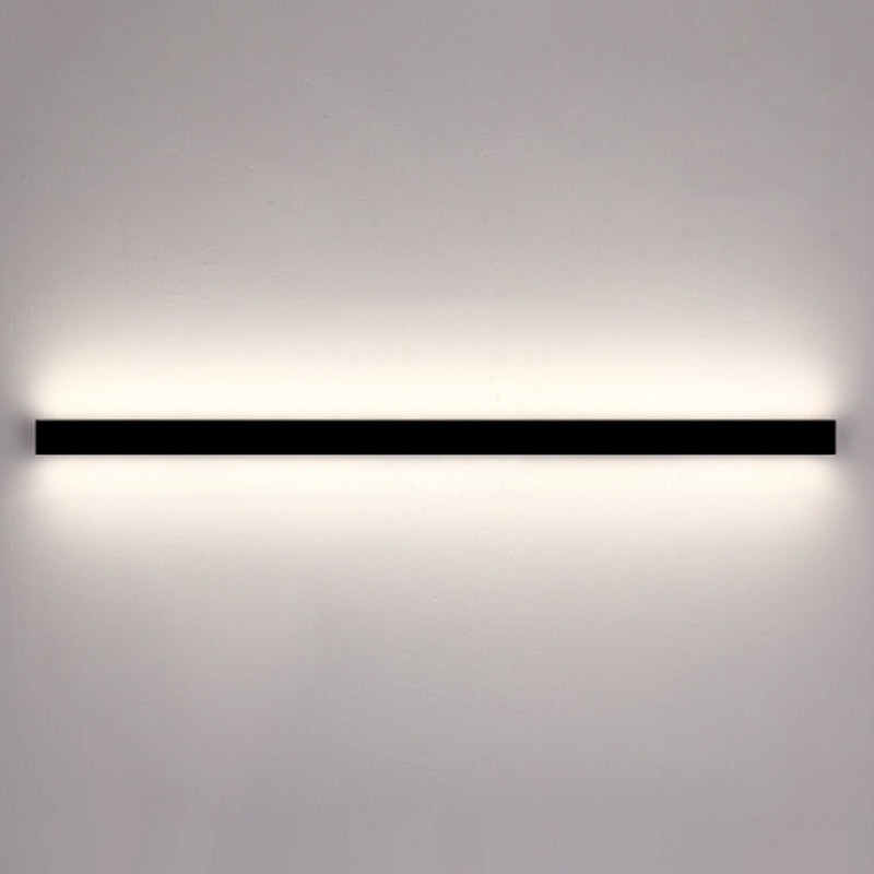 Modern Style Linear Wall Sconce Lights Metal 1 Light Wall Lighting Ideas