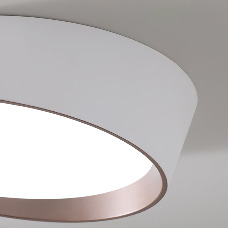 Metal Flush Ceiling Light Fixtures Modern Flush Mount Fixtures with Acrylic Shade