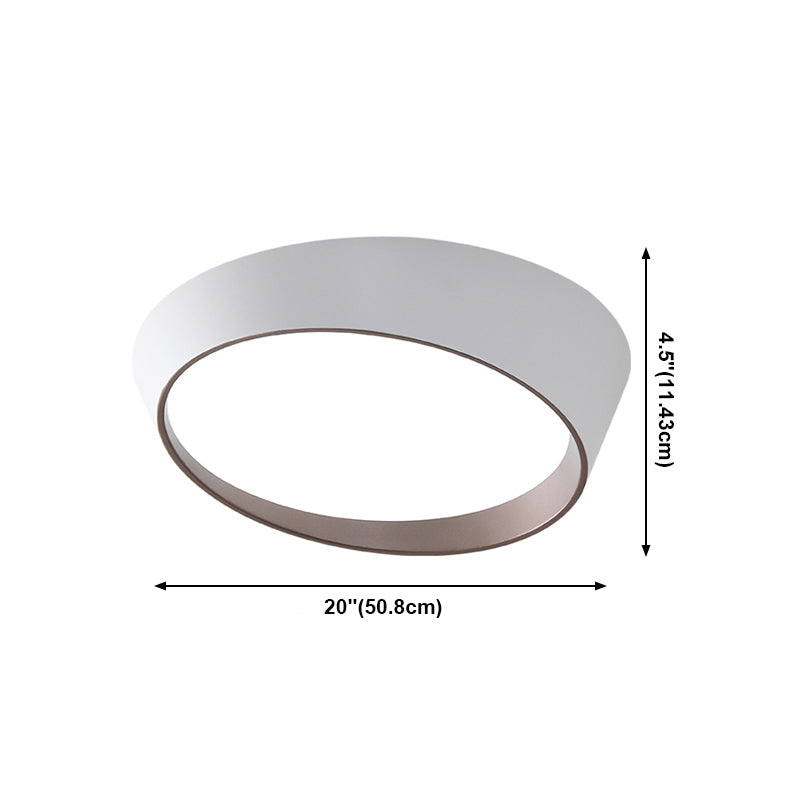 Metal Flush Ceiling Light Fixtures Modern Flush Mount Fixtures with Acrylic Shade