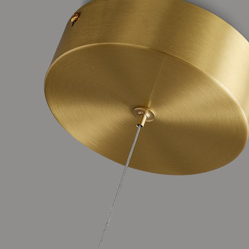 1-Light Island Light Modern Style Linear Shape Glass Shade Pendant Lighting