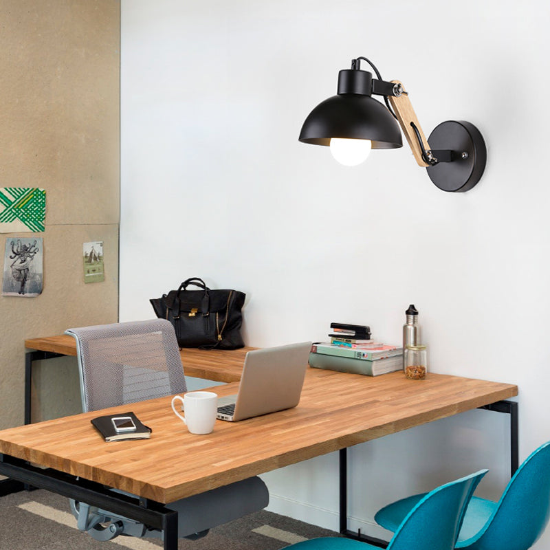 Sala de estar de la sala de pared apliques de metal de metal de luz montada en la pared para dormitorio