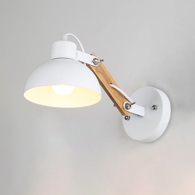 Living Room Wall Sconce Metal Adjustable Wall Mounted Light Fixture for Bedroom