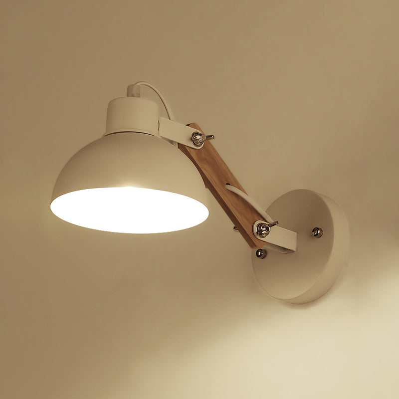 Sala de estar de la sala de pared apliques de metal de metal de luz montada en la pared para dormitorio