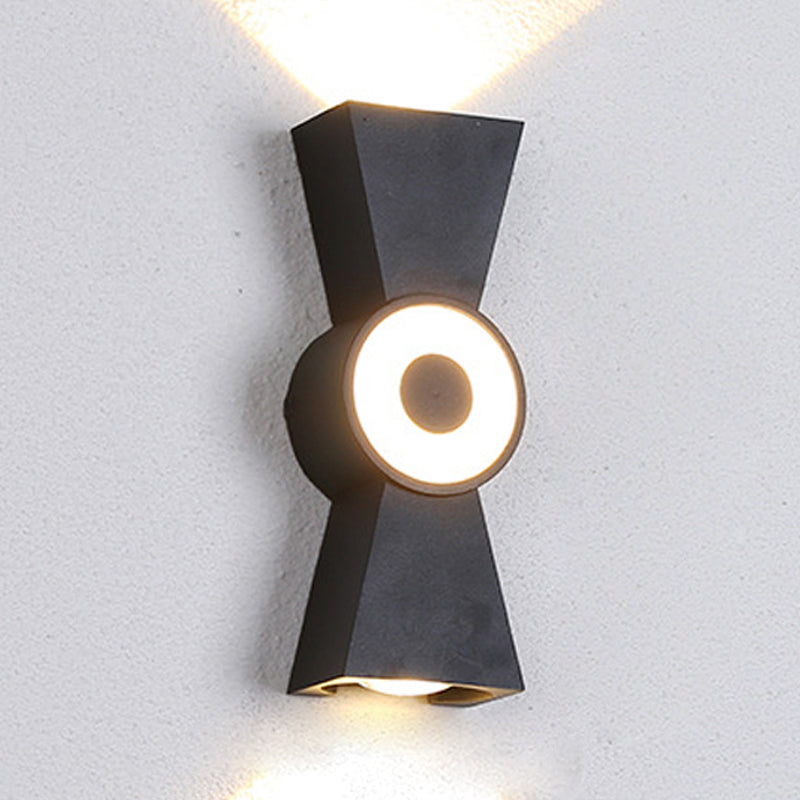 Luces contemporáneas de pared de pared de pared de pared de metal para sala de pared para sala de estar