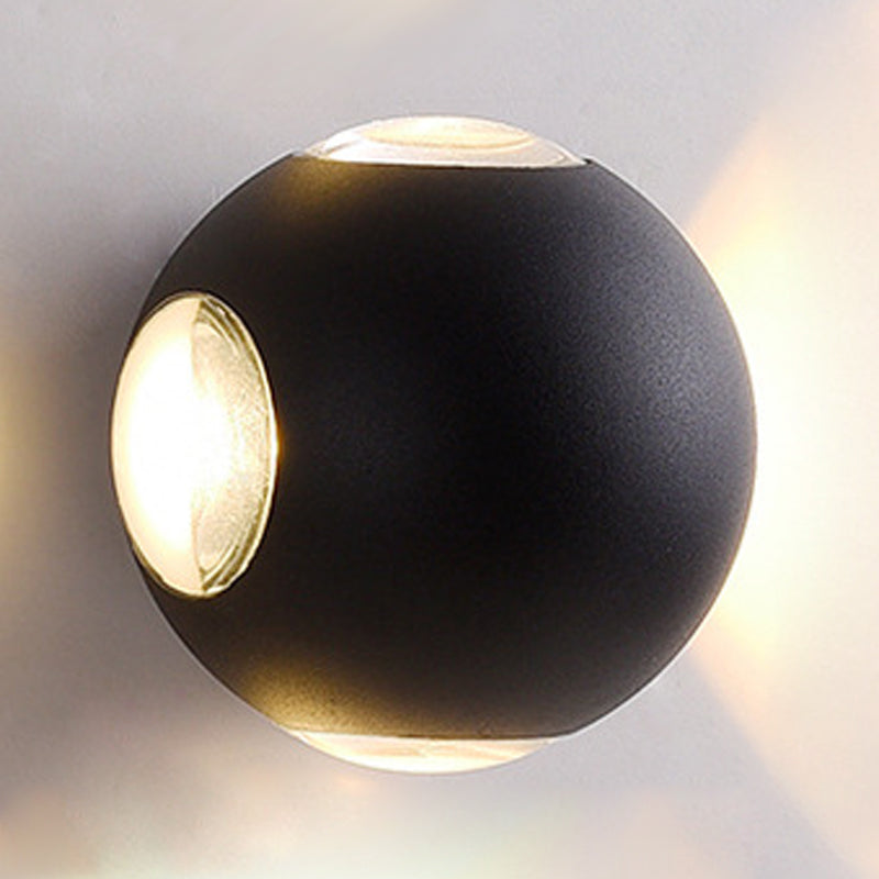 Luces contemporáneas de pared de pared de pared de pared de metal para sala de pared para sala de estar