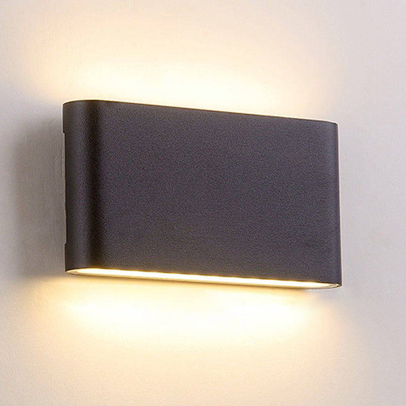 Luces contemporáneas de pared de pared de pared de pared de metal para sala de pared para sala de estar