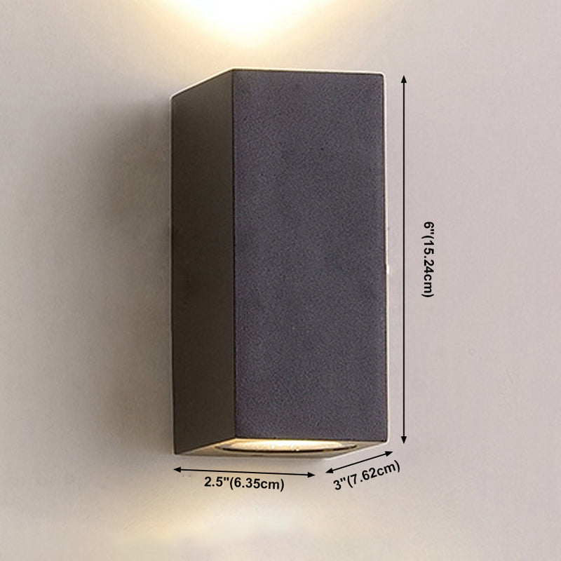 Luces contemporáneas de pared de pared de pared de pared de metal para sala de pared para sala de estar